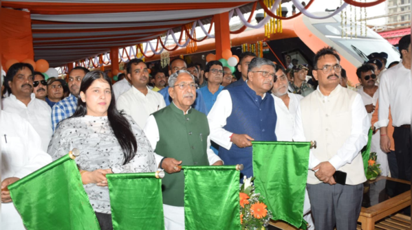 Senior leaders attend the ceremony