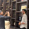 Rare Moment: Sekhar Kammula gets clicked by Dhanush amid 'Kuberaa' success