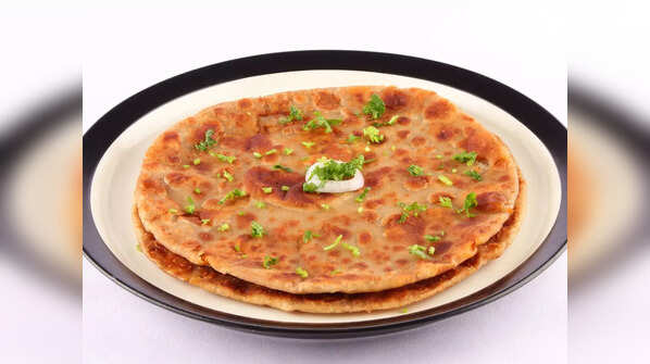 Soya Keema Paratha
