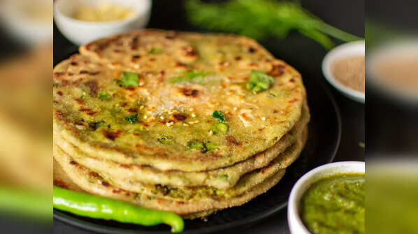 Palak Paratha