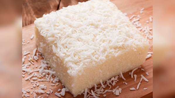 Coconut barfi