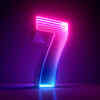 7 (Those born on the 7th, 16th, or 25th of any month are ruled by the Numerology number 7)