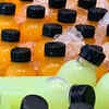 Bottled green juice