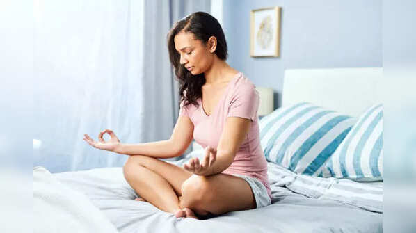 Try gentle bedtime yoga