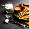 Stuffed lauki paratha