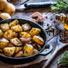 Cooked and cooled potato