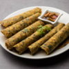 Besan and methi thepla rolls