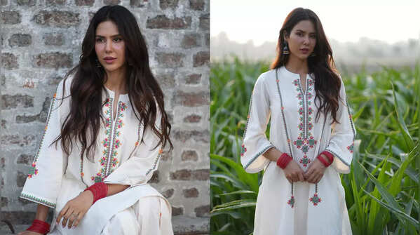 Sonam Bajwa is back with another ethnic slay