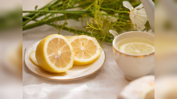 Lemon and warm water