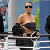Kim and Khloé Kardashian touchdown in Venice