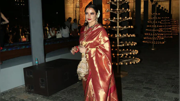 Desi Kanjeevaram at the Dior 2023 show