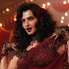Fiery red saree from ‘Parineeta’