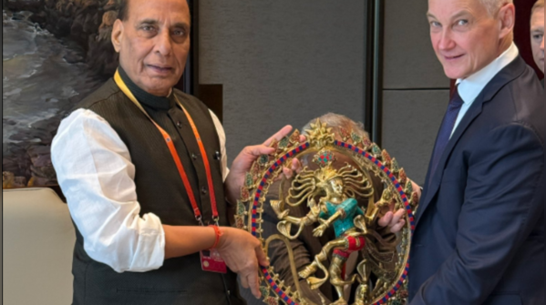 Rajnath Singh’s gift to Russian counterpart