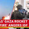 Article image for: Hamas Rains Rocket On Israel From Gaza After Iran War; ‘FURIOUS’ IDF Warns Palestinians | Watch