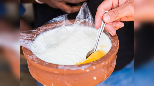 Homemade curd