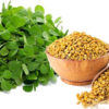 Fenugreek seed and water 