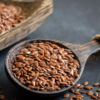 Flaxseeds and water