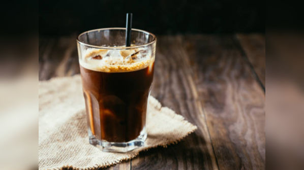 Iced black coffee