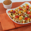 Fruit with chaat masala