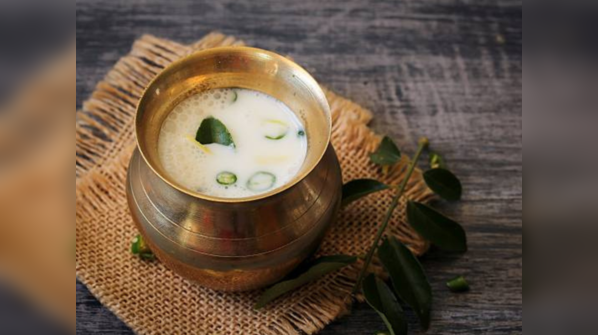 Spiced buttermilk