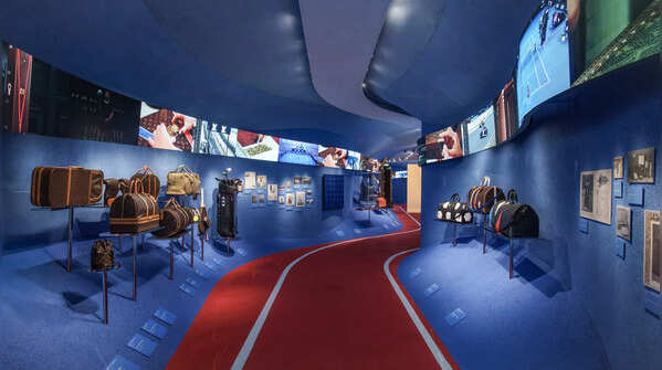 Inside: Fashion, art and trunks everywhere