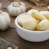 Peel garlic