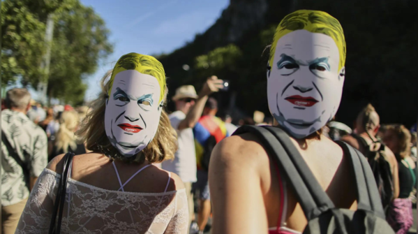 Budapest pride turns political
