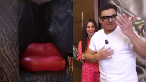 From Mick Jagger’s lip-shape inspired couch in a bathroom to a coffin-shape bar table; inside Ram Kapoor and Gautami’s lavish South Bombay home