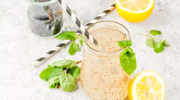 Chia Lemon Detox Water