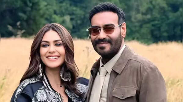 Ajay Devgn & Mrunal Thakur