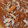 Badam jaggery halwa 