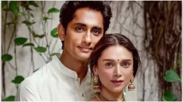 Aditi Rao Hydari and Siddharth