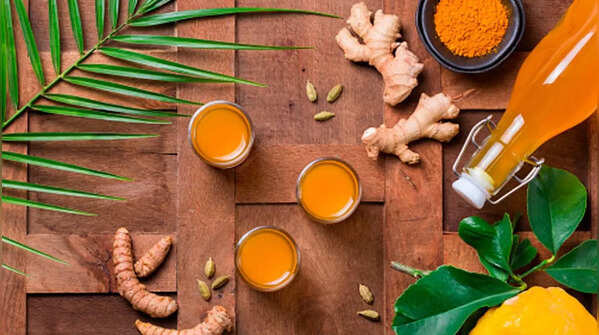Ginger Shot (with lemon + turmeric + amla)
