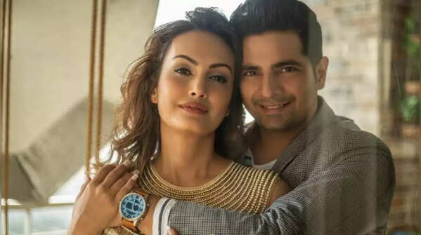 Karan Mehra and Nisha Rawal