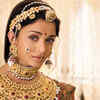 Red lehenga royalty