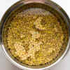 Soaking the dal