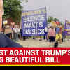 Article image for: Anti-Trump Protests Erupt As Republicans Narrowly Pass One Big Beautiful Bill In U.S. Senate