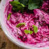 Chia Beet Raita