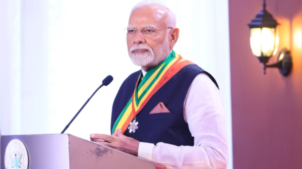 “This honour is also a responsibility...,” says PM