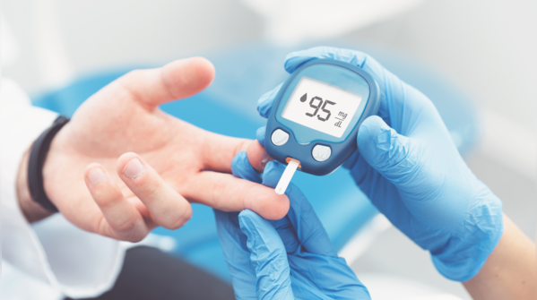 Sharp spike in blood sugar