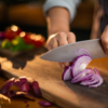 Onions and curd 
