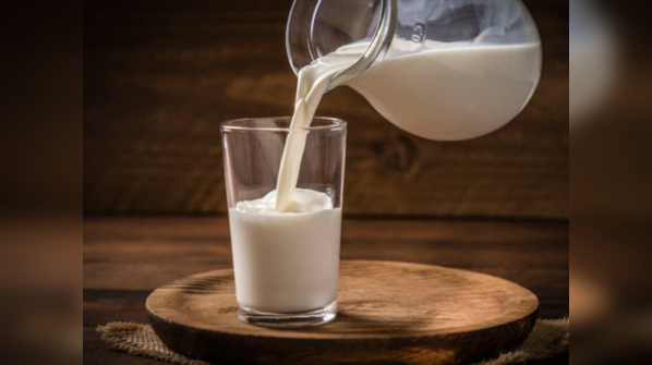 Curd with milk