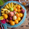 Curd with fruits 