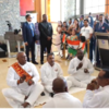 PM Modi enjoys Bhojpuri chautaal Performance 