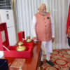 PM Modi gifts Ram Mandir Replica and Holy Water