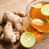 Ginger-lemon tea for better digestion 