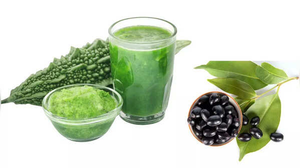 Karela-Jamun juice for managing blood sugar levels in diabetes
