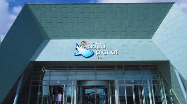 Aqua Planet Jeju, South Korea (20 million liters)