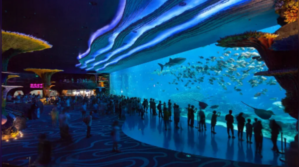 Chimelong Ocean Kingdom, China (48.75 million liters)