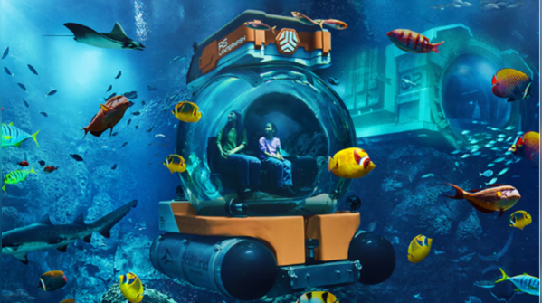 SeaWorld Abu Dhabi, UAE (58 million liters)